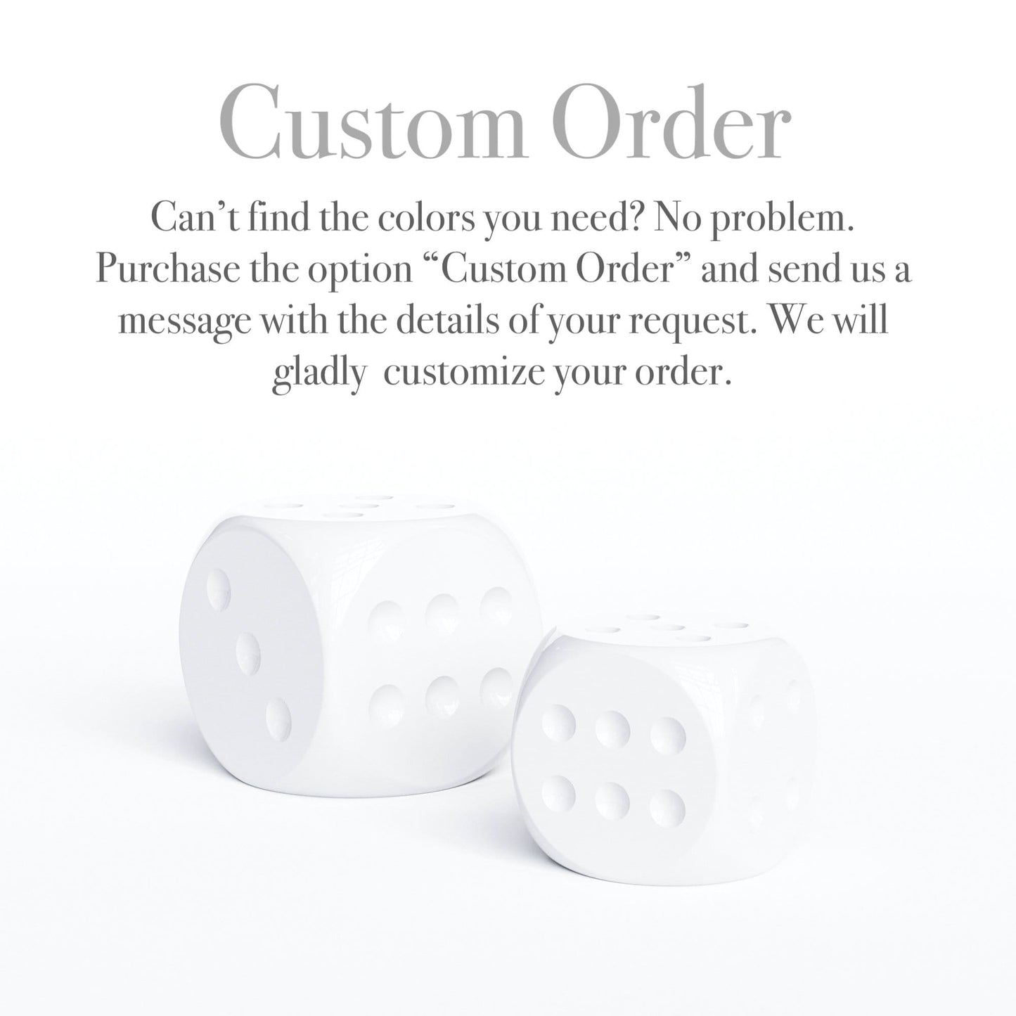 Ceramic Dice Set - Exotic Marbles - Synchrony Art INC