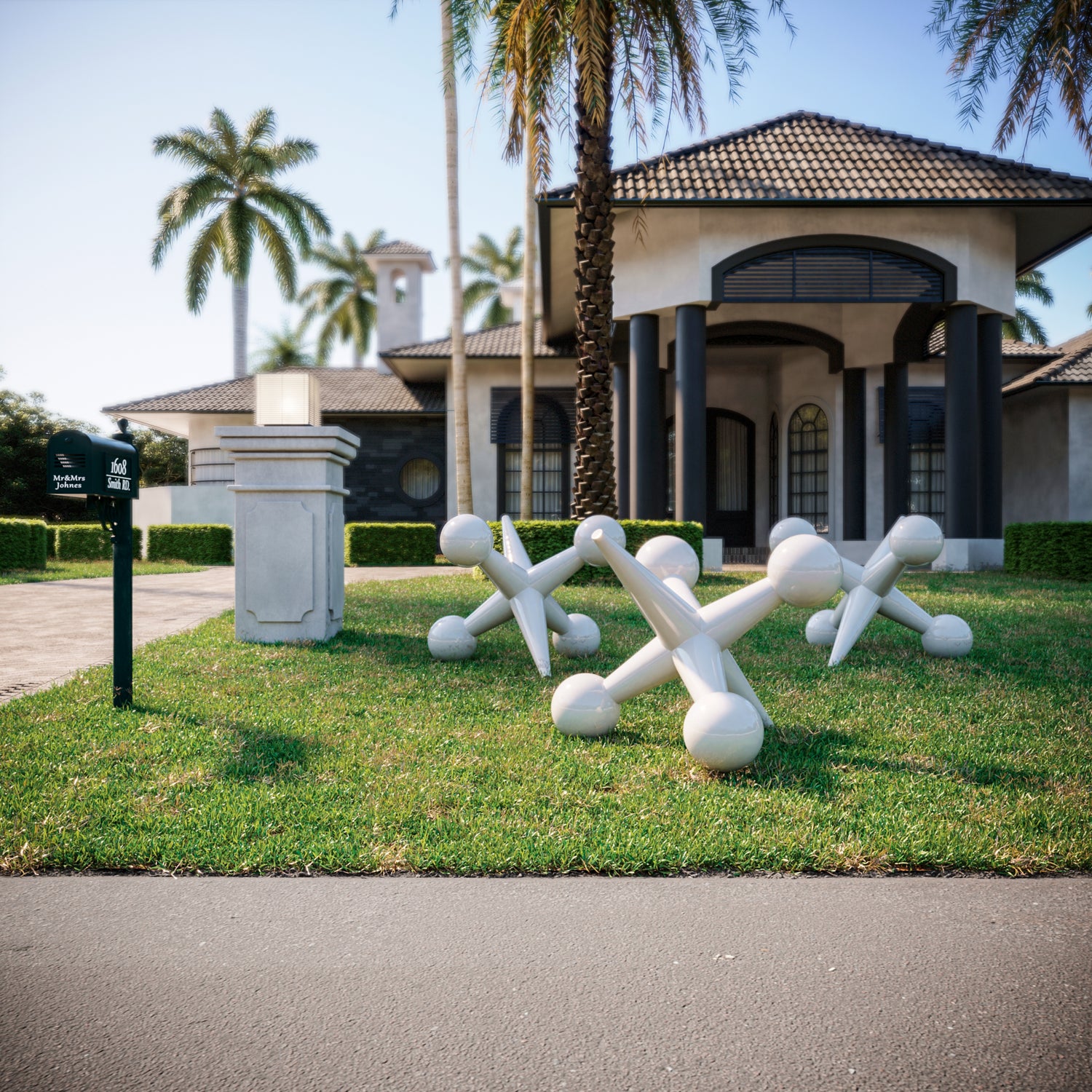 Outdooor Fiberglass Sculptures