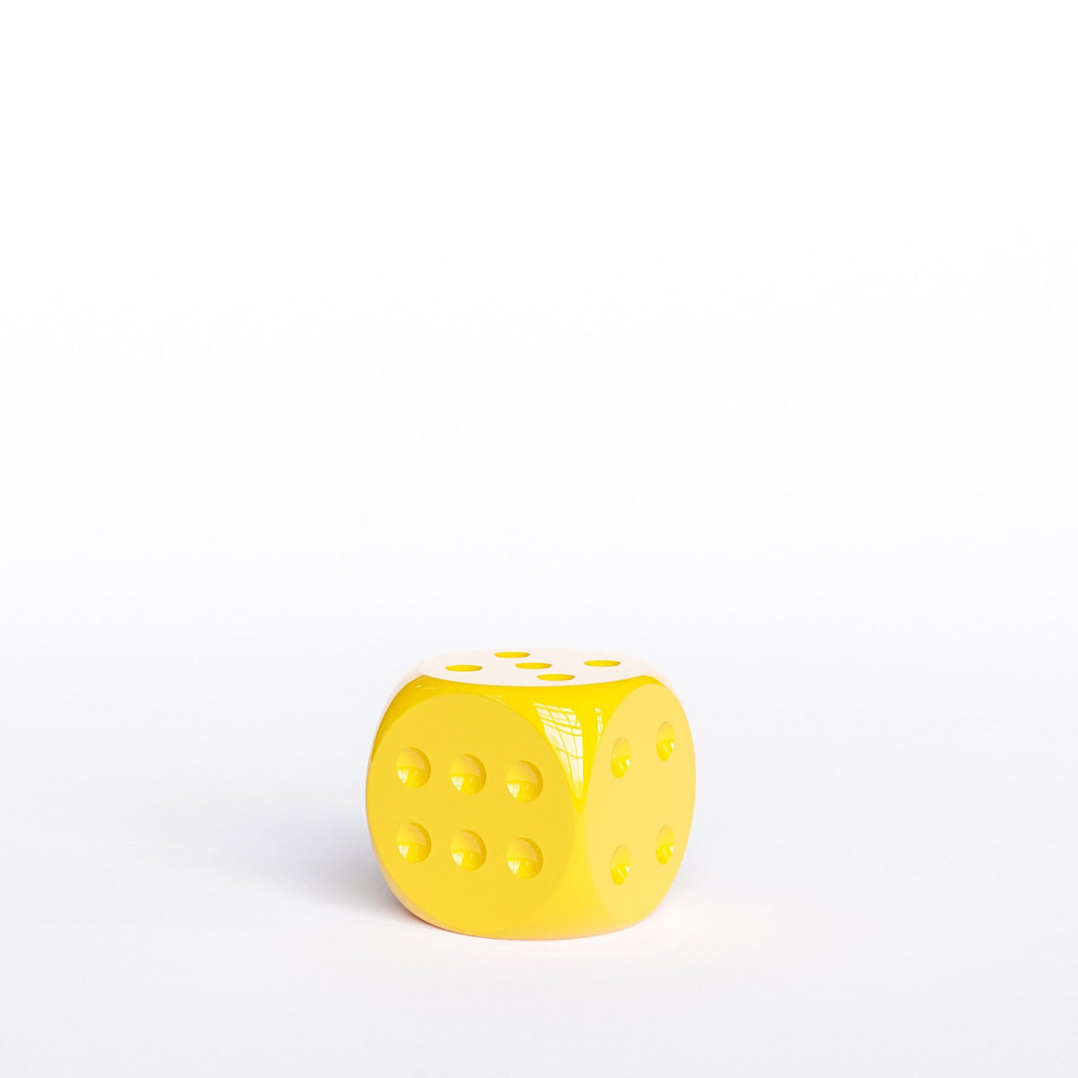 Individual Ceramic Dice 6" - Plain Colors - Synchrony Art INC