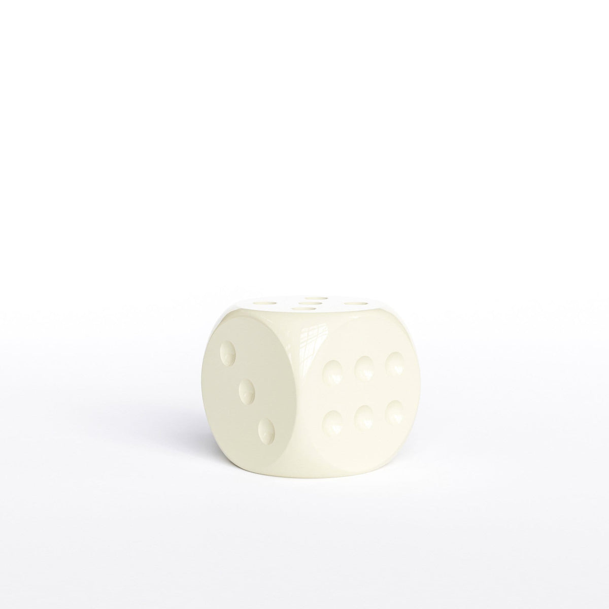 Individual Ceramic Dice 8" - Plain Colors - Synchrony Art INC