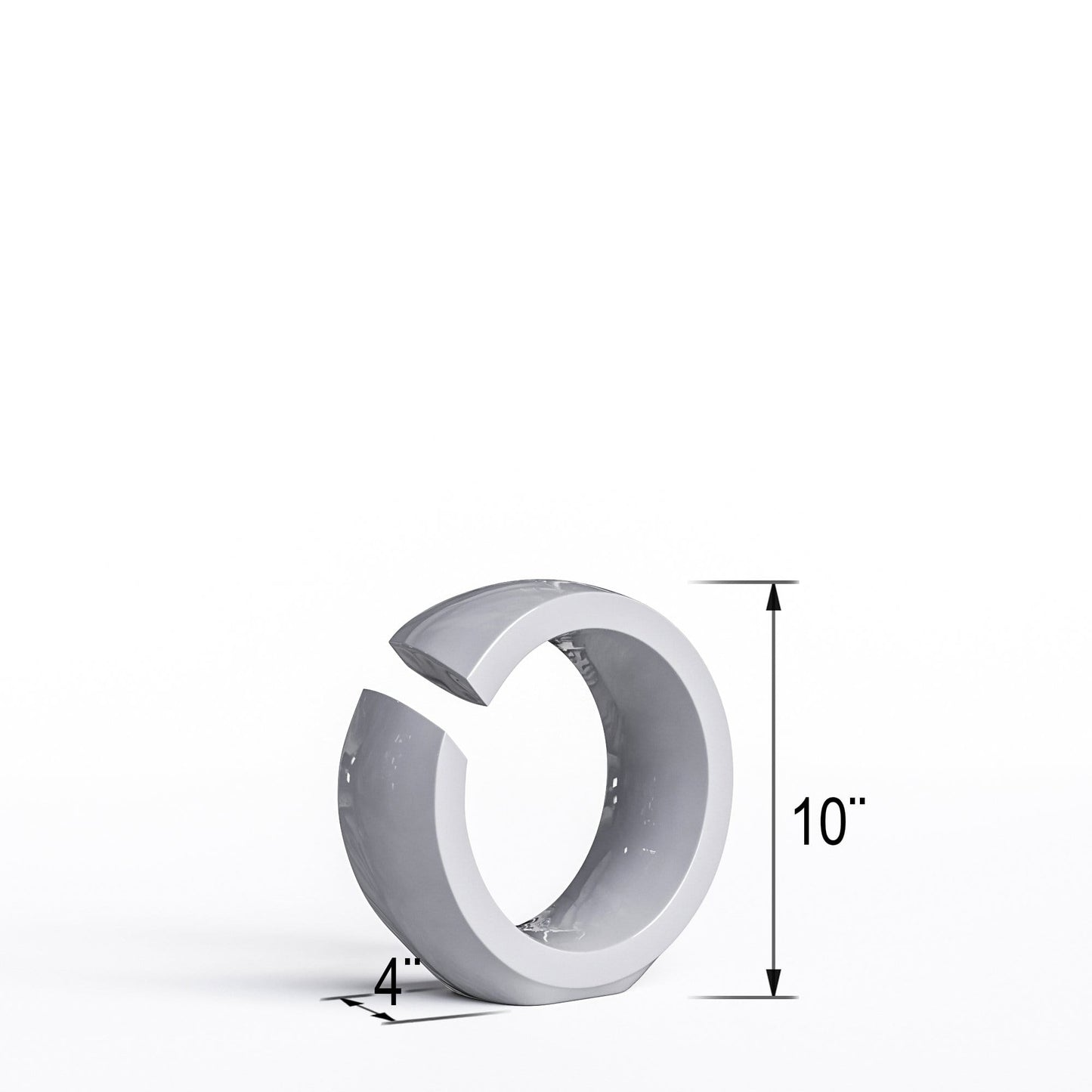 Individual  Ceramic Ring 10" - All Styles - Synchrony Art INC