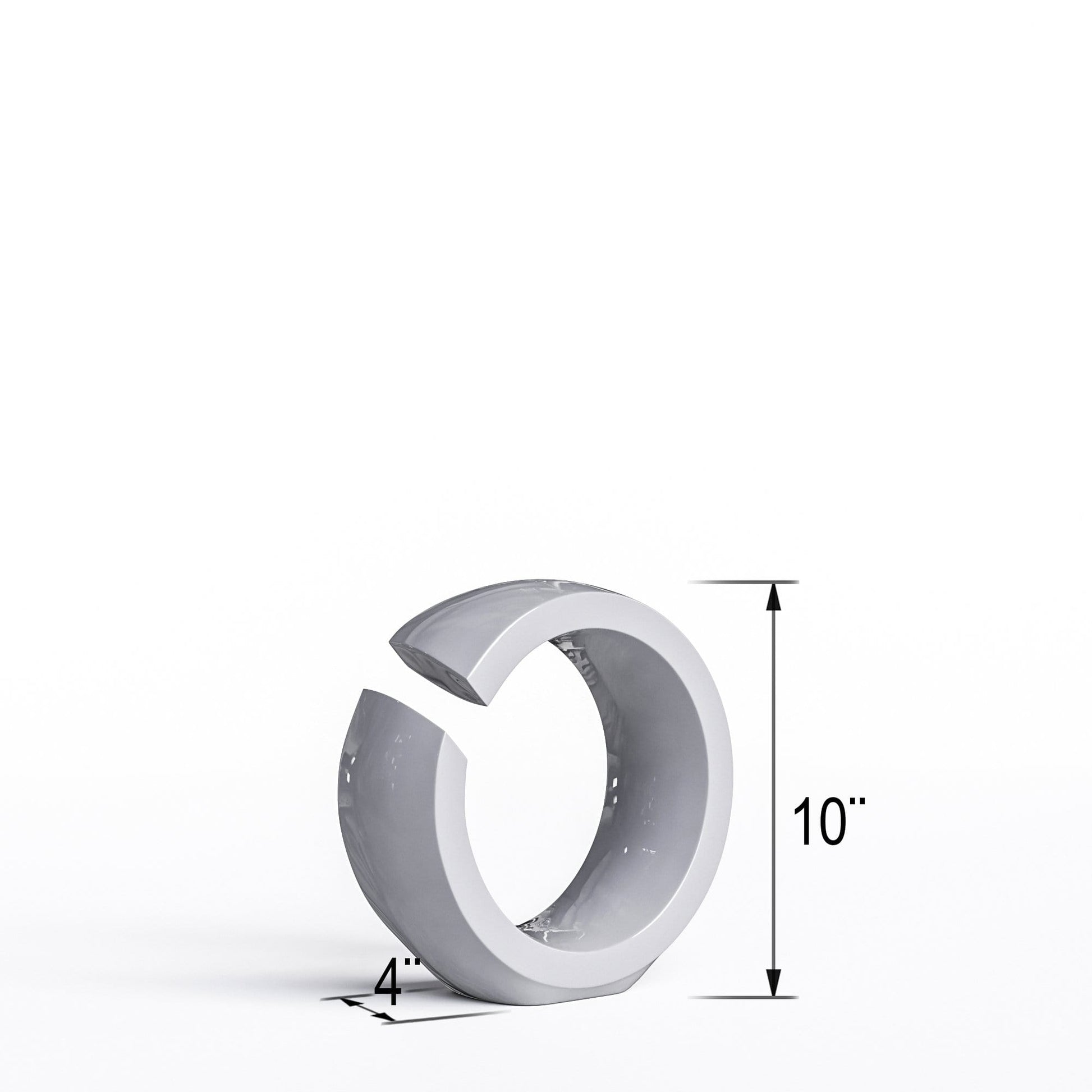 Individual  Ceramic Ring 10" - All Styles - Synchrony Art INC