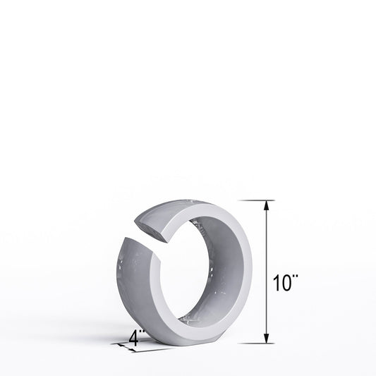 Individual  Ceramic Ring 10" - All Styles - Synchrony Art INC