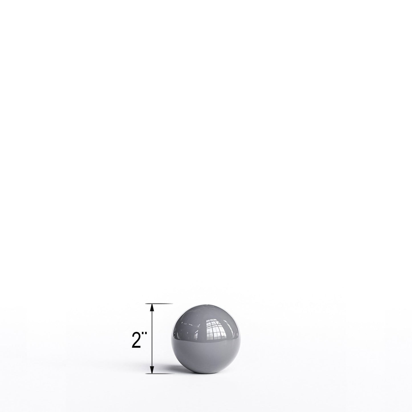 Individual Ceramic Spheres 2" - Plain Colors - Synchrony Art INC