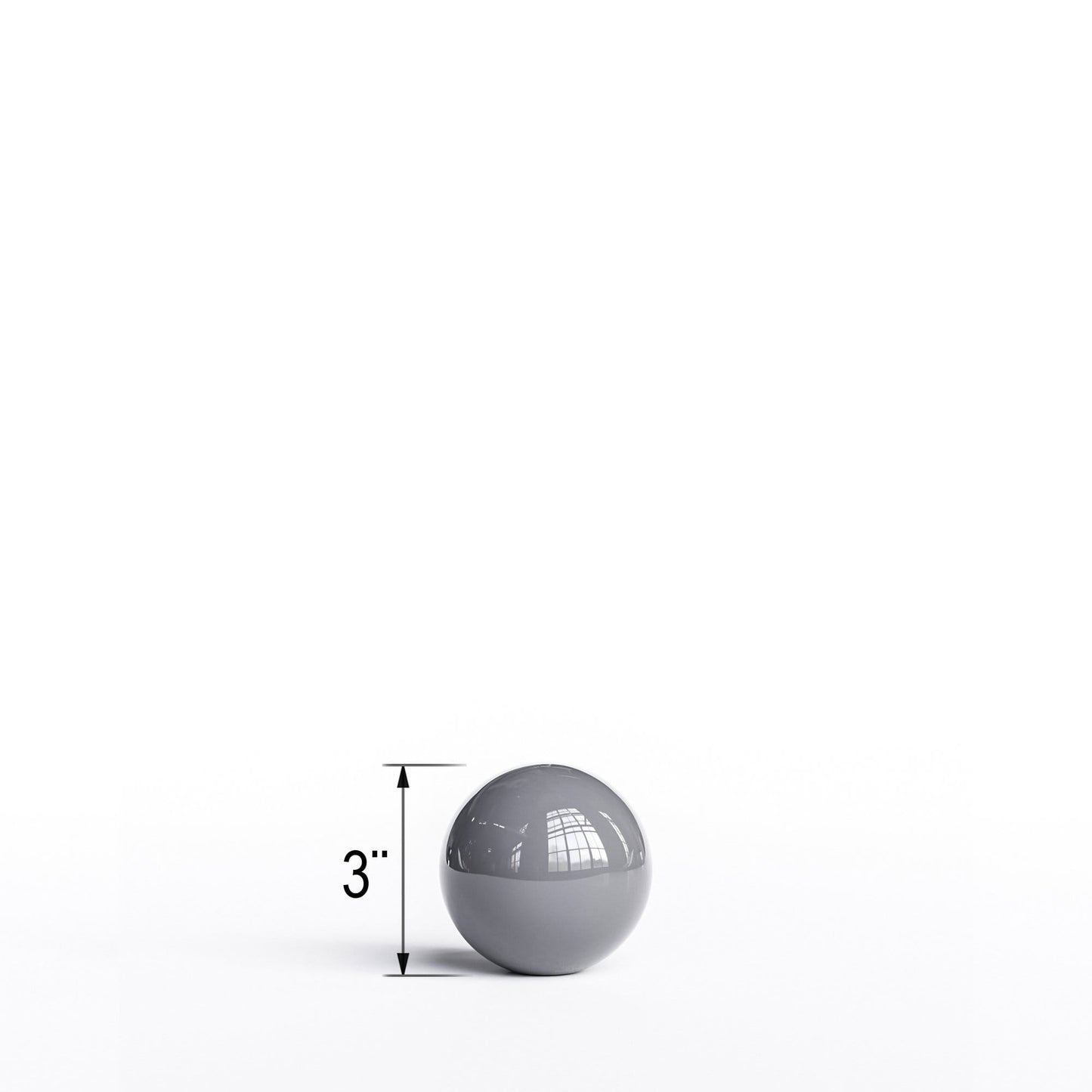 Individual Ceramic Spheres 3" - Plain Colors - Synchrony Art INC