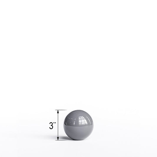 Individual Ceramic Spheres 3" - Plain Colors - Synchrony Art INC