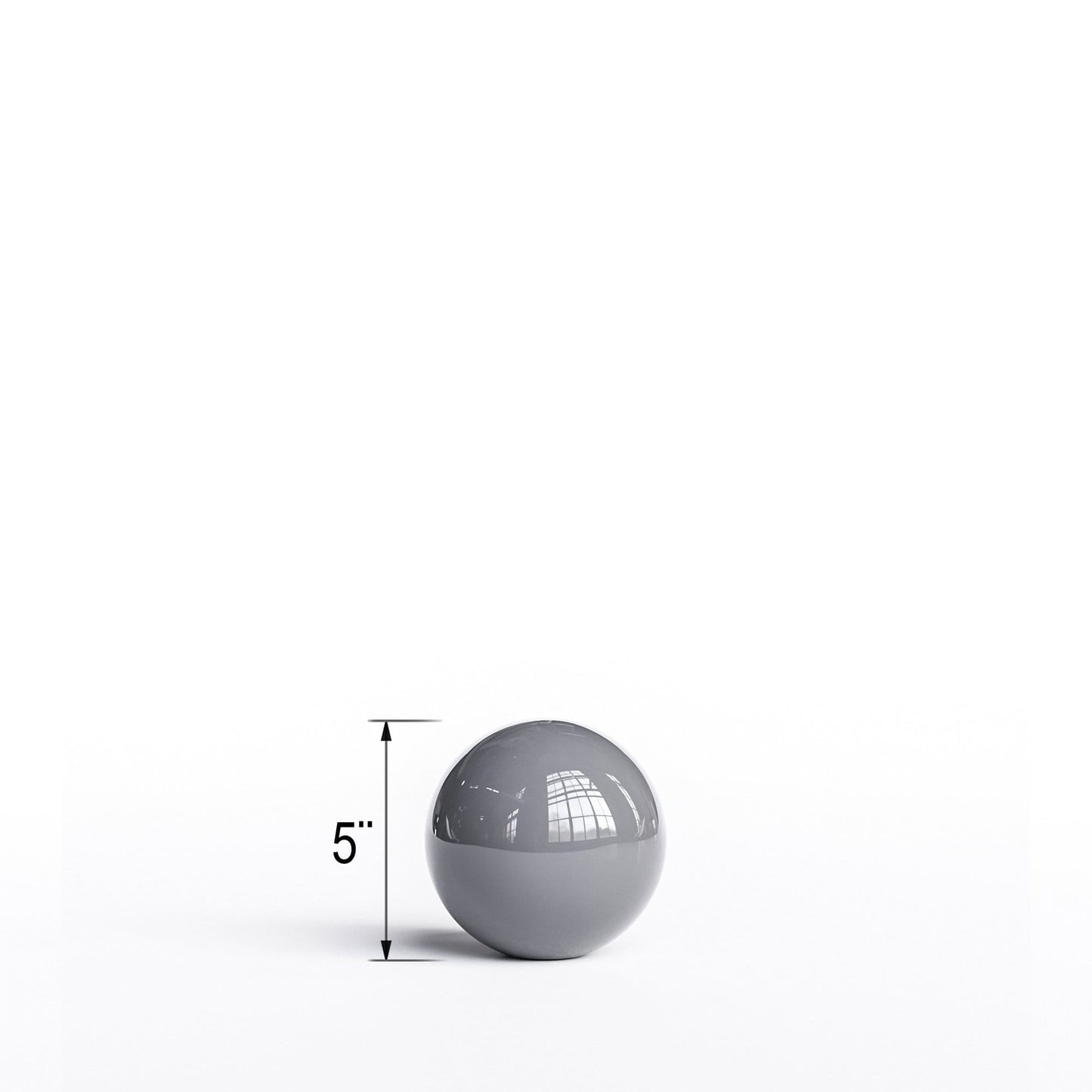 Individual Ceramic Spheres 5" - Plain Colors - Synchrony Art INC