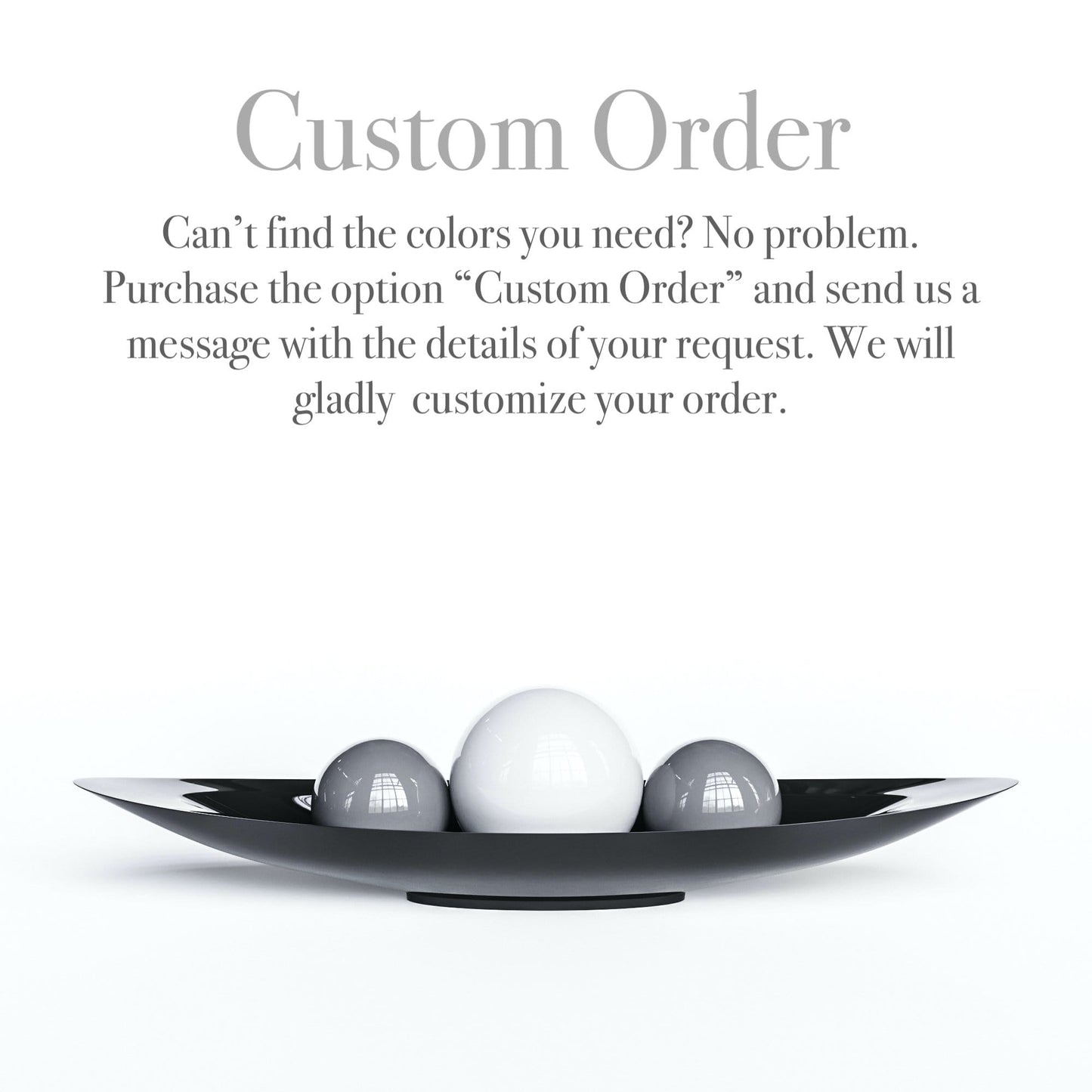 Ceramic Canoe & Three Balls Set - Faded Marbles - Synchrony Art INC