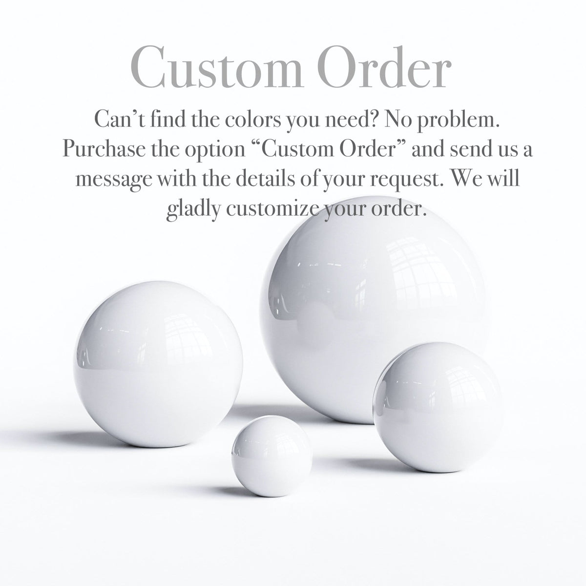 Ceramic Sphere Four Pieces Set - Synchrony Art INC