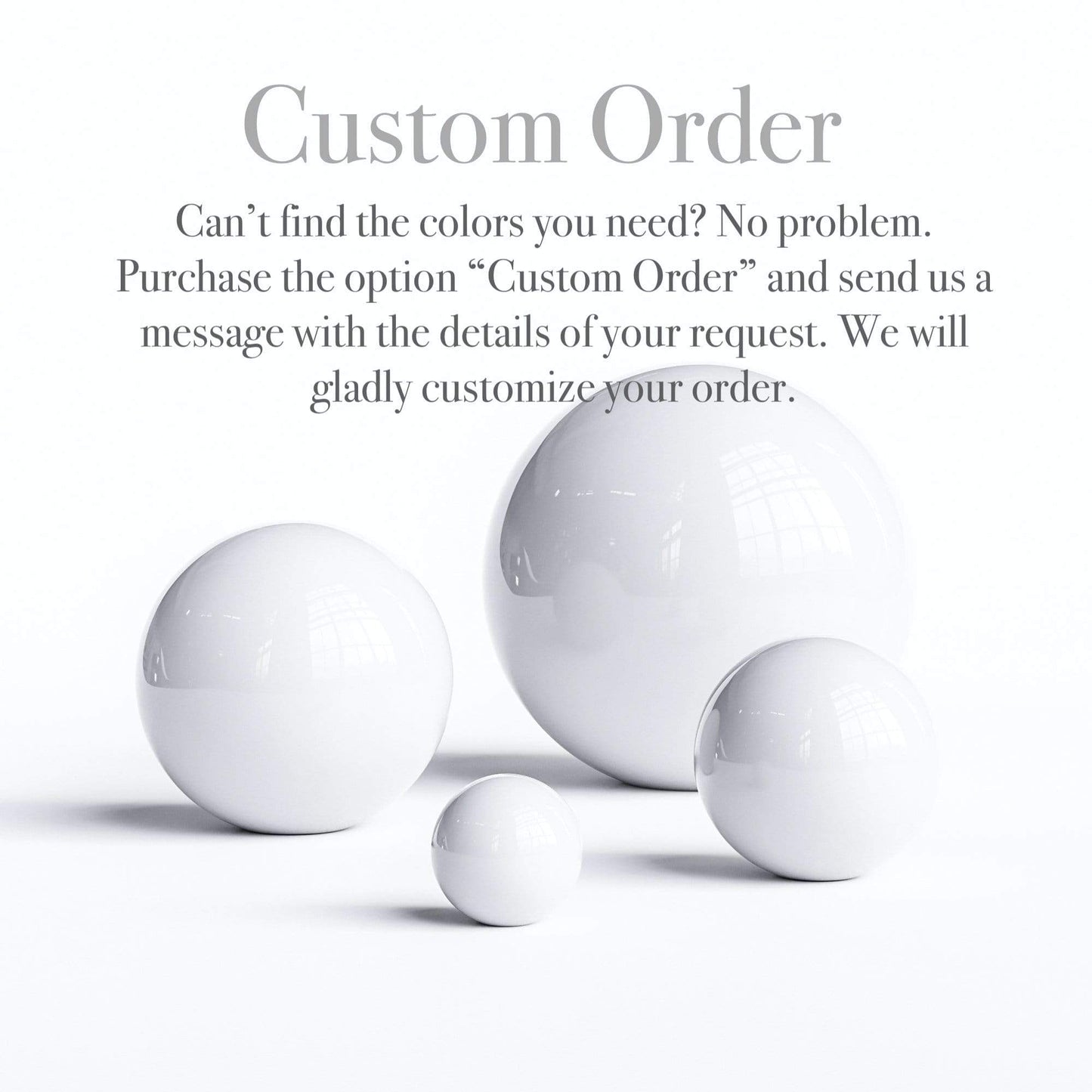 Ceramic Sphere Four Pieces Set - Synchrony Art INC