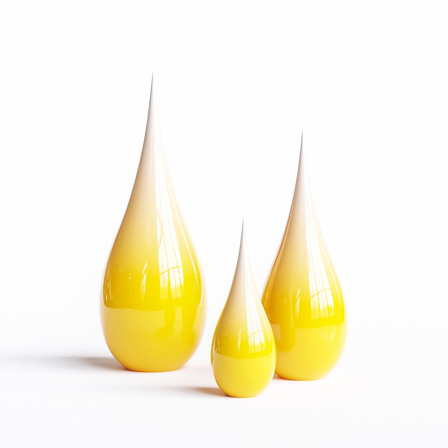 Ceramic Drop Three Pieces Set - Faded Colors - Synchrony Art INC