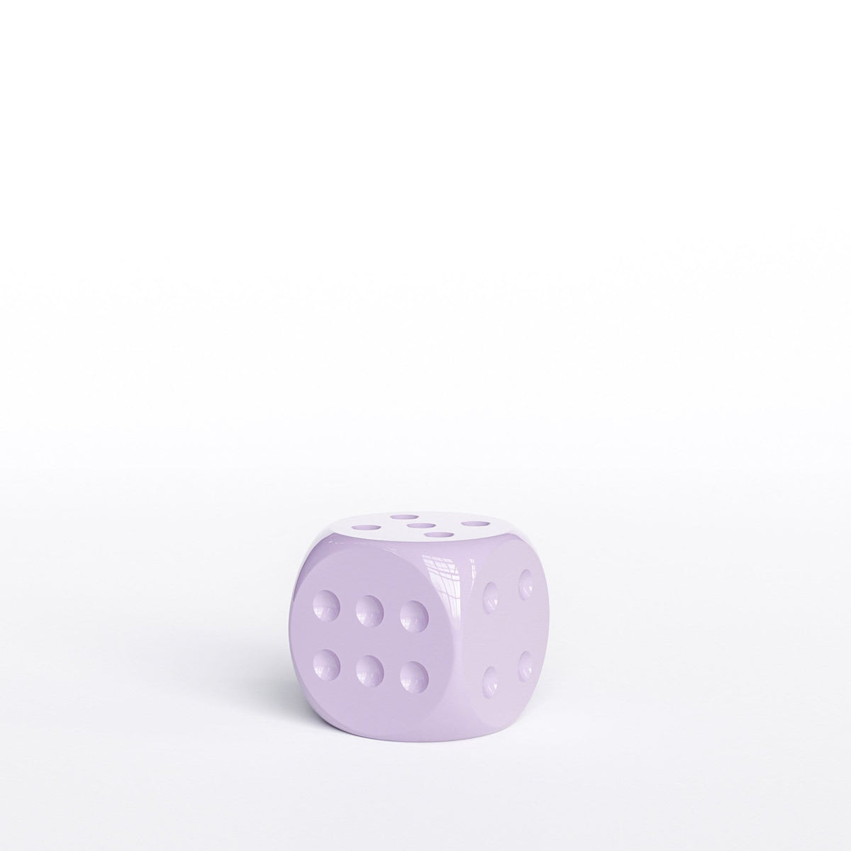 Individual Ceramic Dice 6" - Plain Colors - Synchrony Art INC