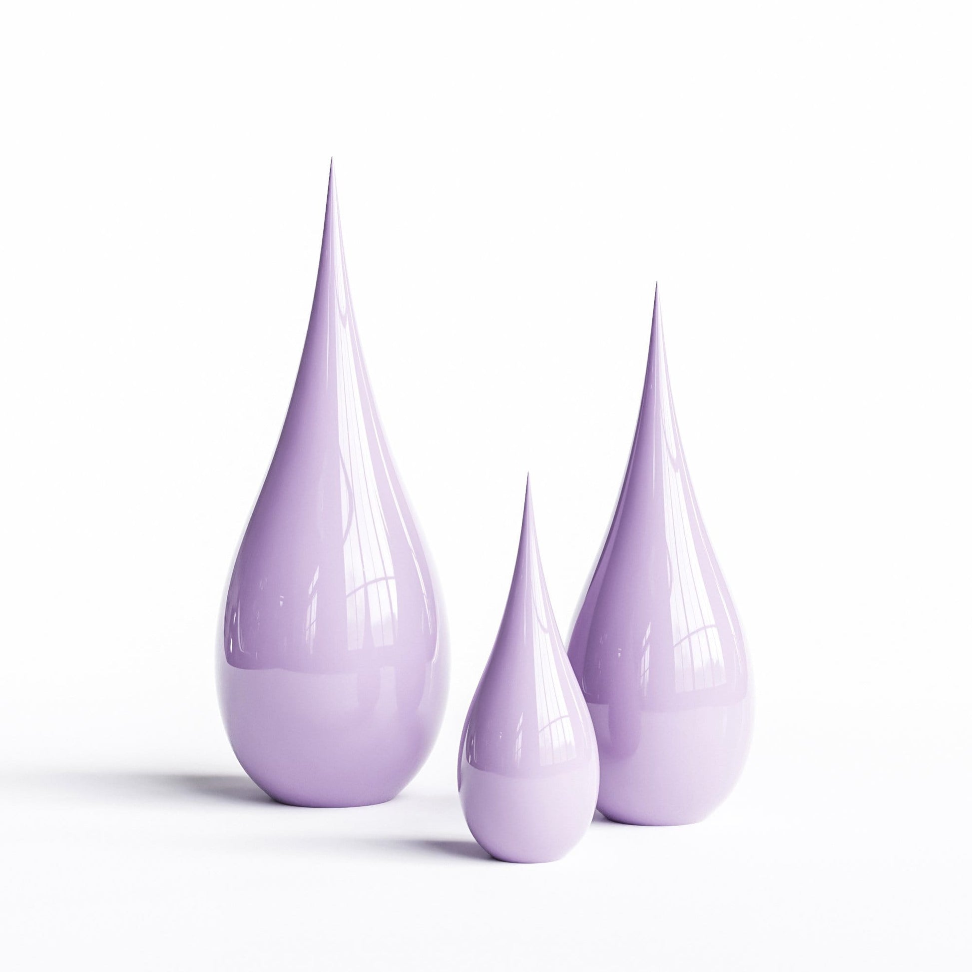 Ceramic Drop Three Pieces Set - Plain Colors - Synchrony Art INC