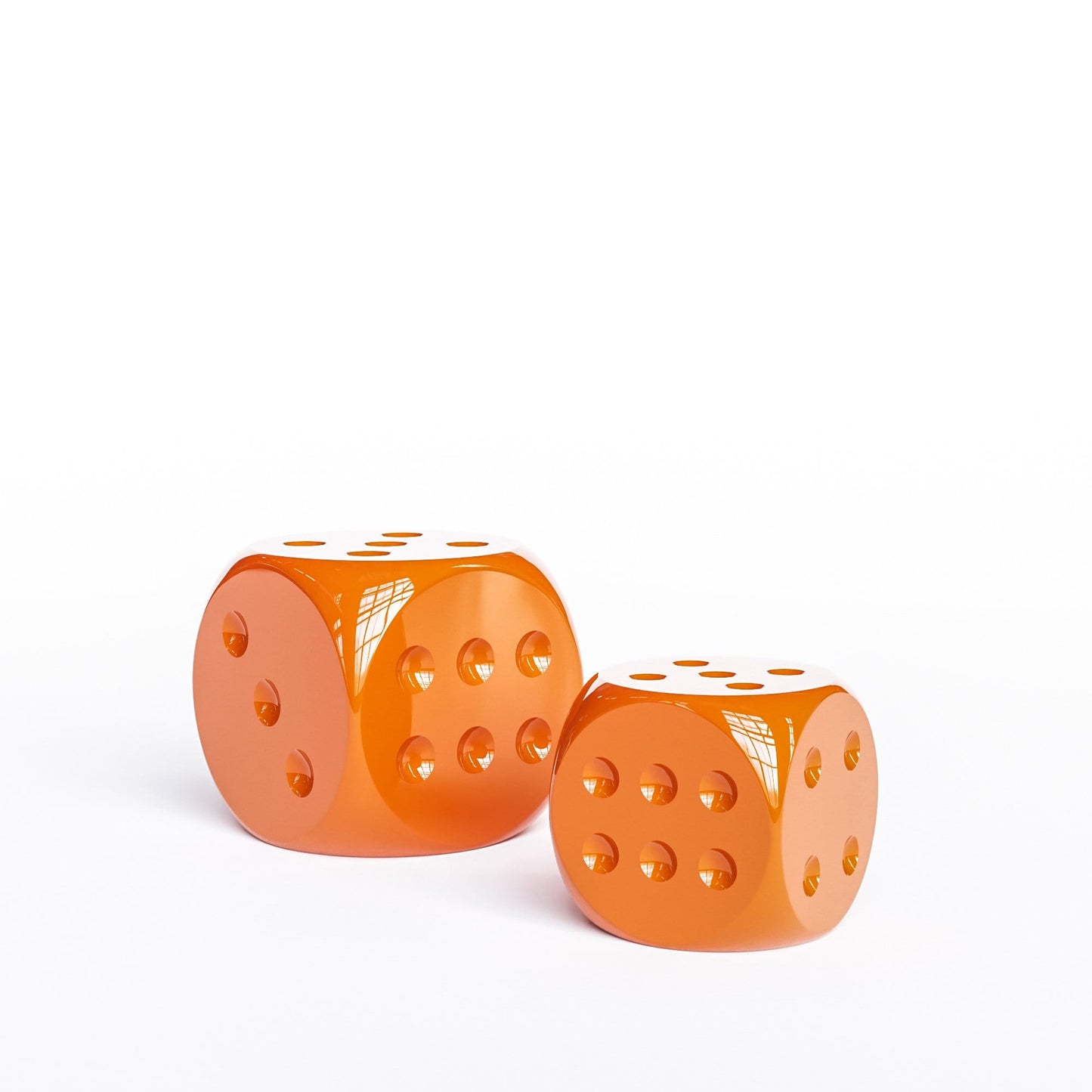 Ceramic Dice Set - Plain Colors - Synchrony Art INC