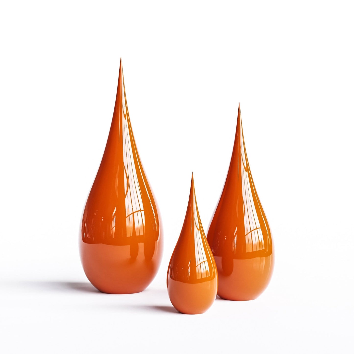 Ceramic Drop Three Pieces Set - Plain Colors - Synchrony Art INC