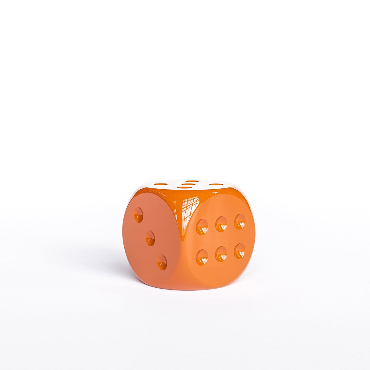 Individual Ceramic Dice 8" - Plain Colors - Synchrony Art INC