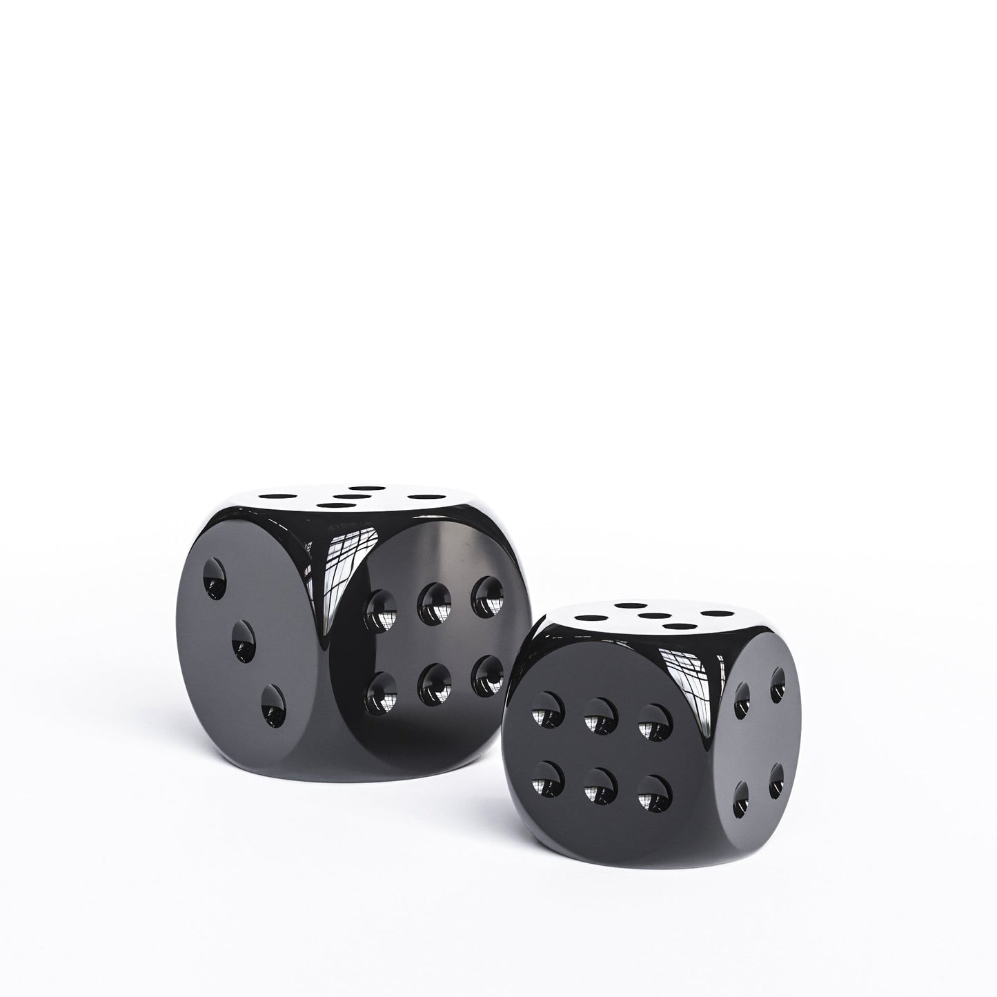 Ceramic Dice Set - Plain Colors - Synchrony Art INC