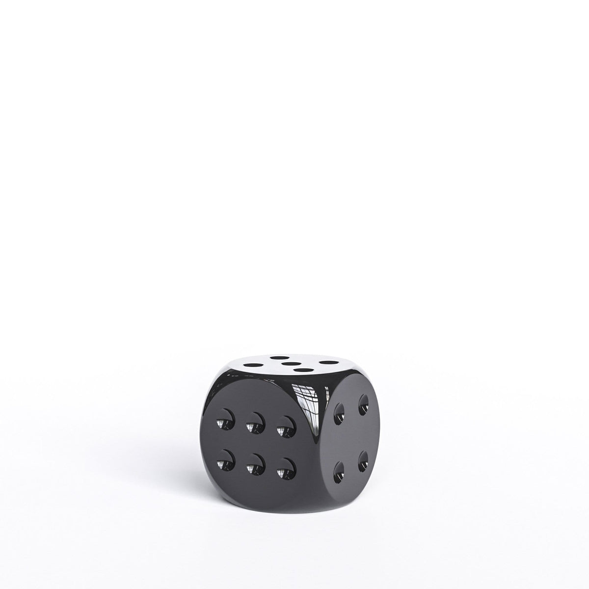Individual Ceramic Dice 6" - Plain Colors - Synchrony Art INC