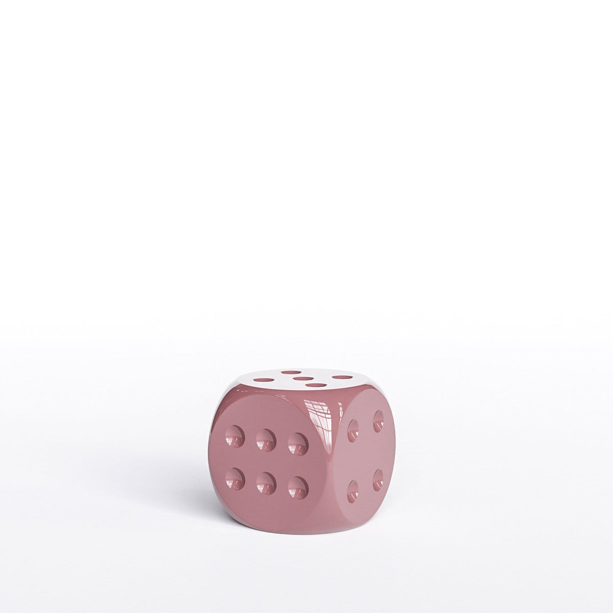 Individual Ceramic Dice 6" - Plain Colors - Synchrony Art INC