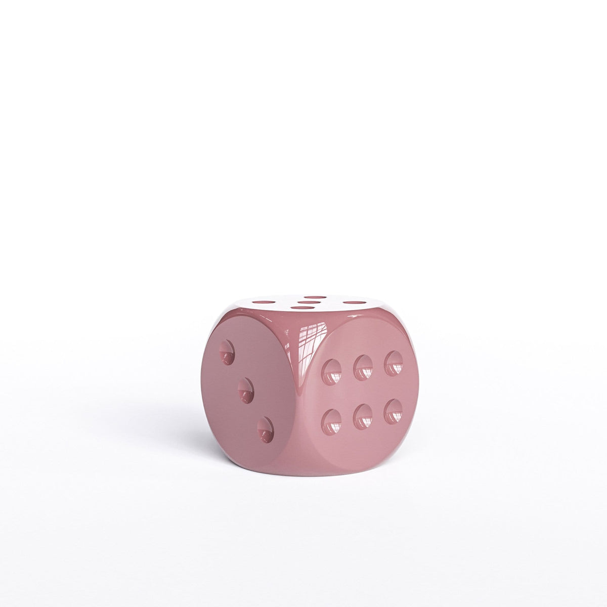 Individual Ceramic Dice 8" - Plain Colors - Synchrony Art INC