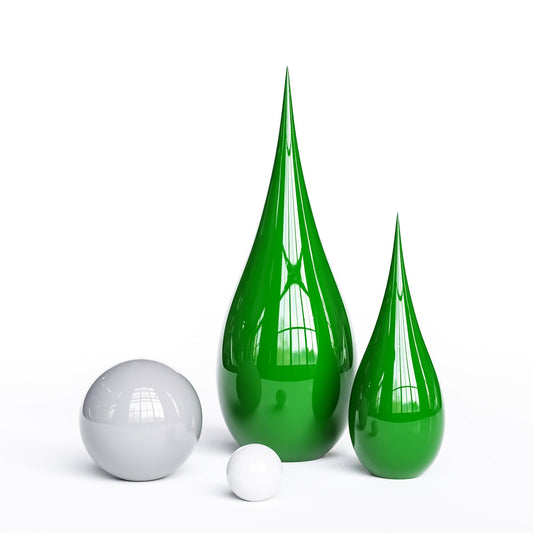 Ceramic Drop & Sphere Set - Plain Colors - Synchrony Art INC