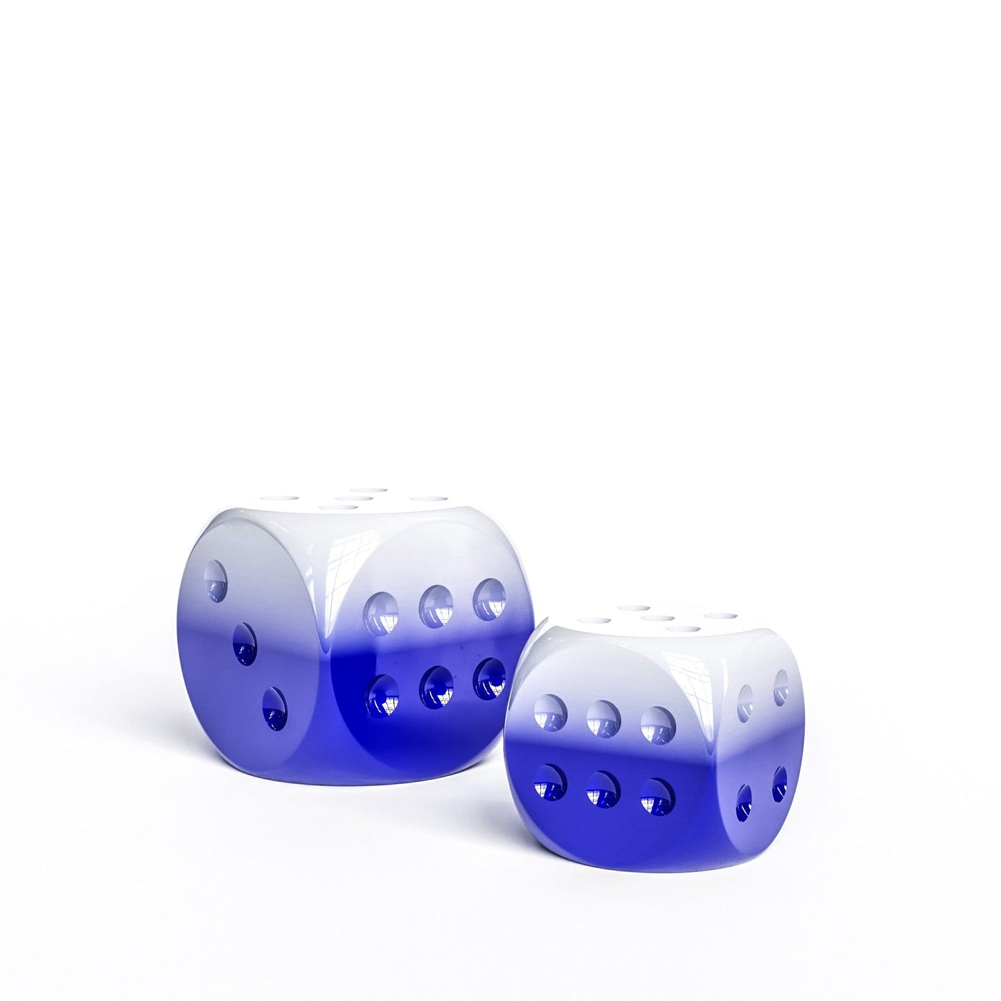 Ceramic Dice Set - Faded Colors - Synchrony Art INC