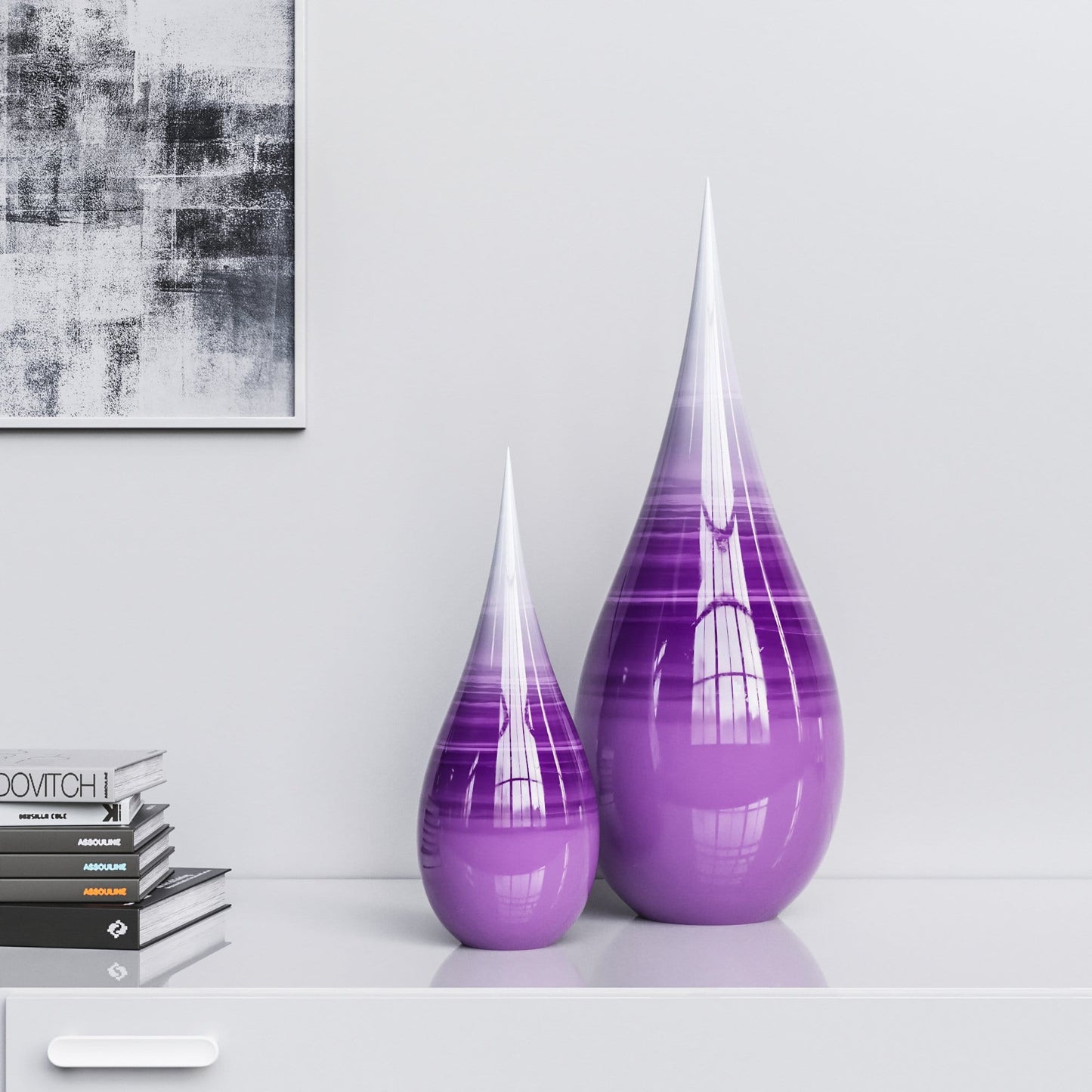 Ceramic Drop Set - Faded Marbles - Synchrony Art INC