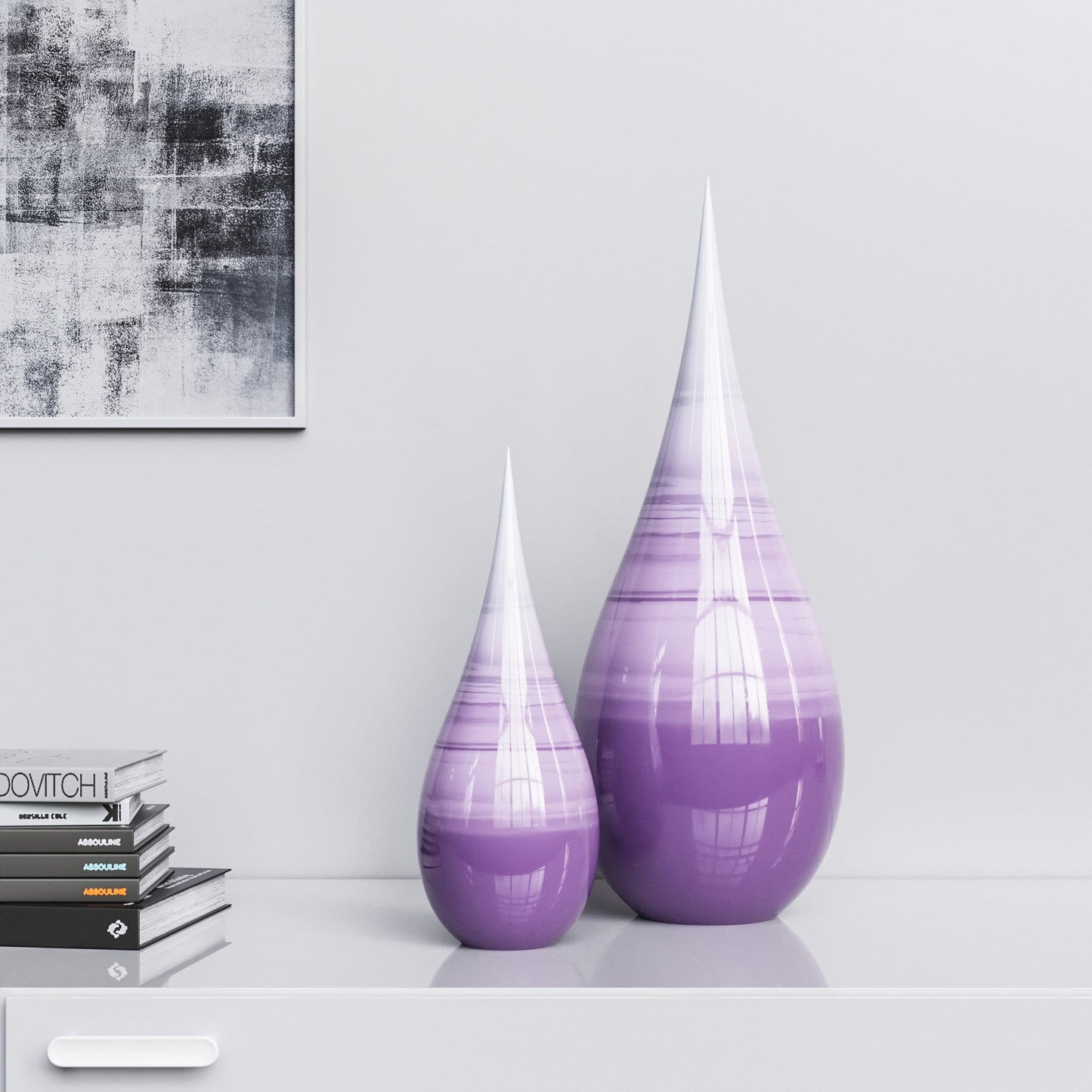 Ceramic Drop Set - Faded Marbles - Synchrony Art INC