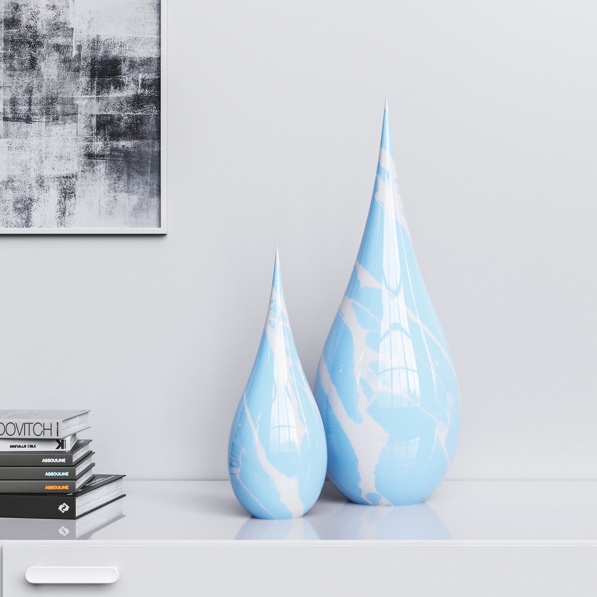 Ceramic Drop Set - Color Marbles - Synchrony Art INC