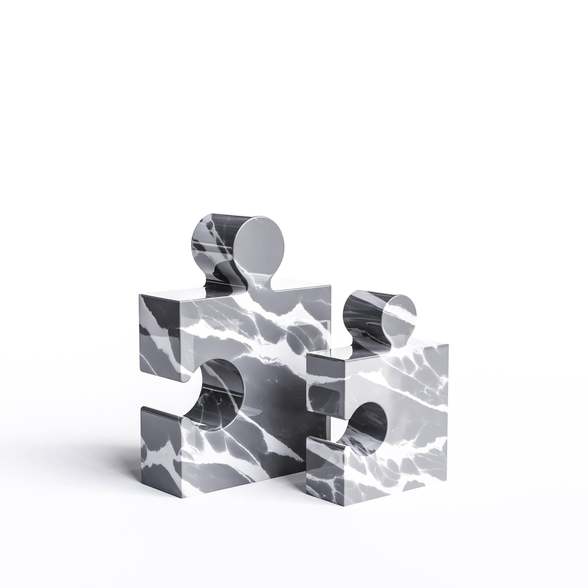 Ceramic Puzzle Set (Enhanced) - Color Marbles - Synchrony Art INC