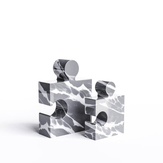 Ceramic Puzzle Set (Enhanced) - Color Marbles - Synchrony Art INC