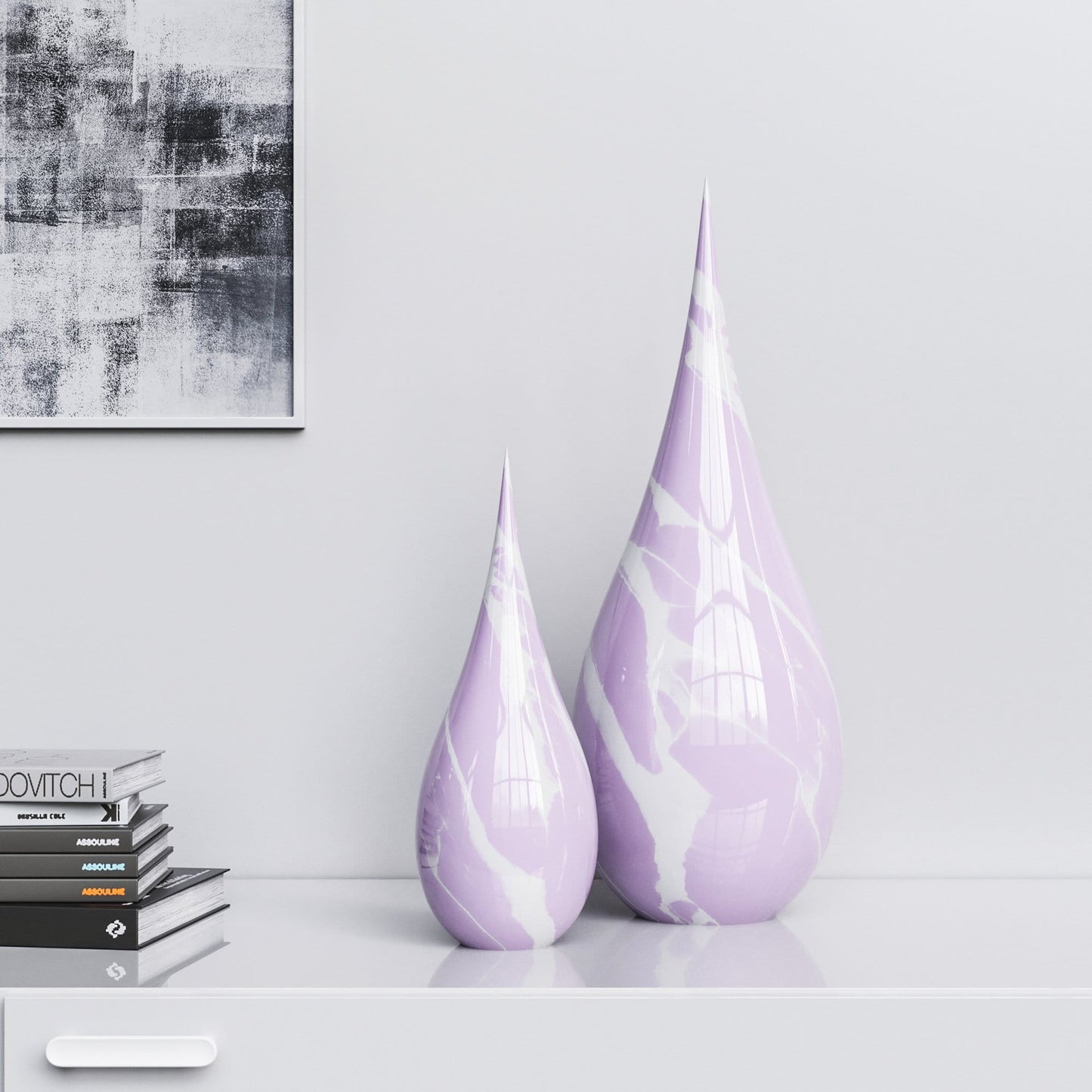 Ceramic Drop Set - Color Marbles - Synchrony Art INC