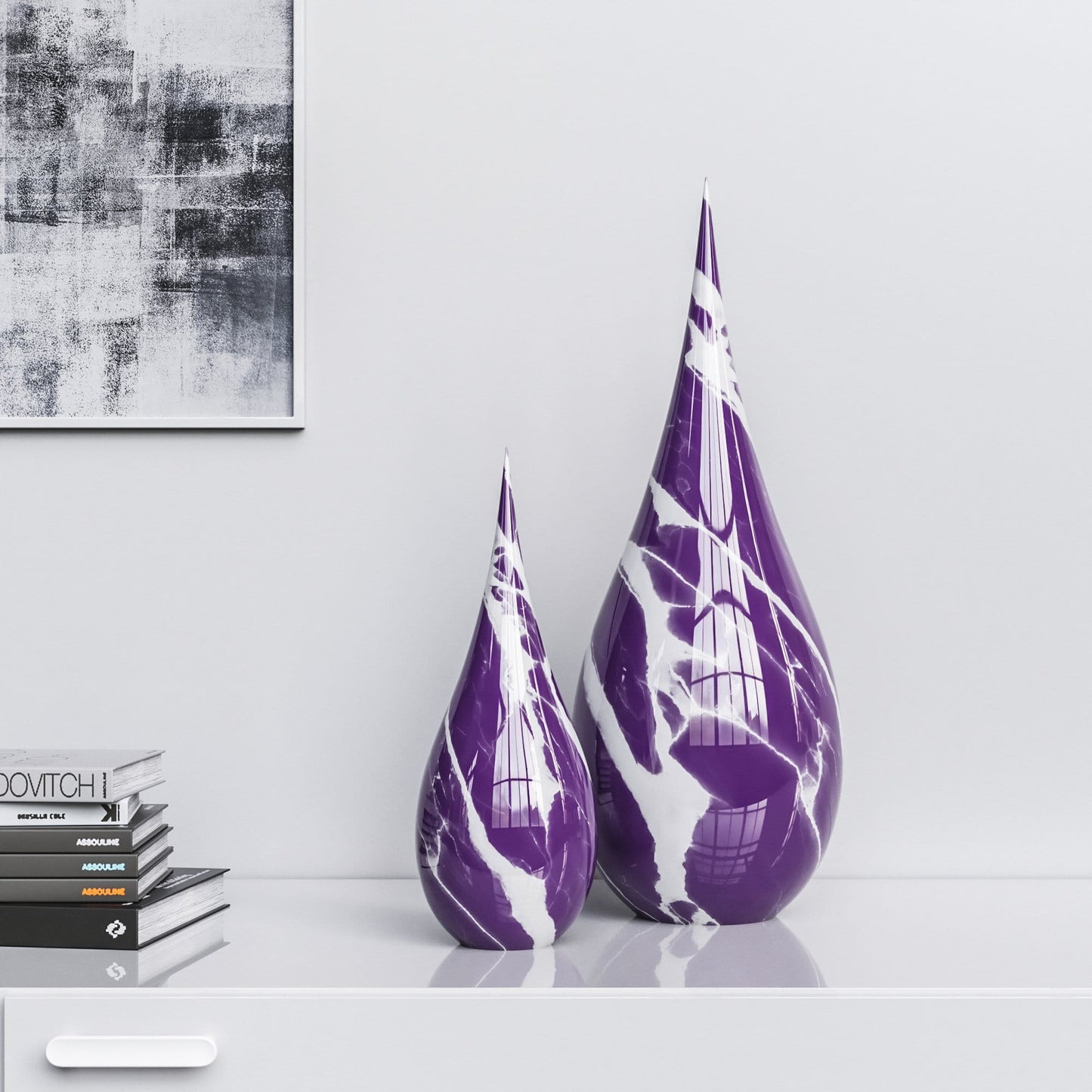 Ceramic Drop Set - Color Marbles - Synchrony Art INC