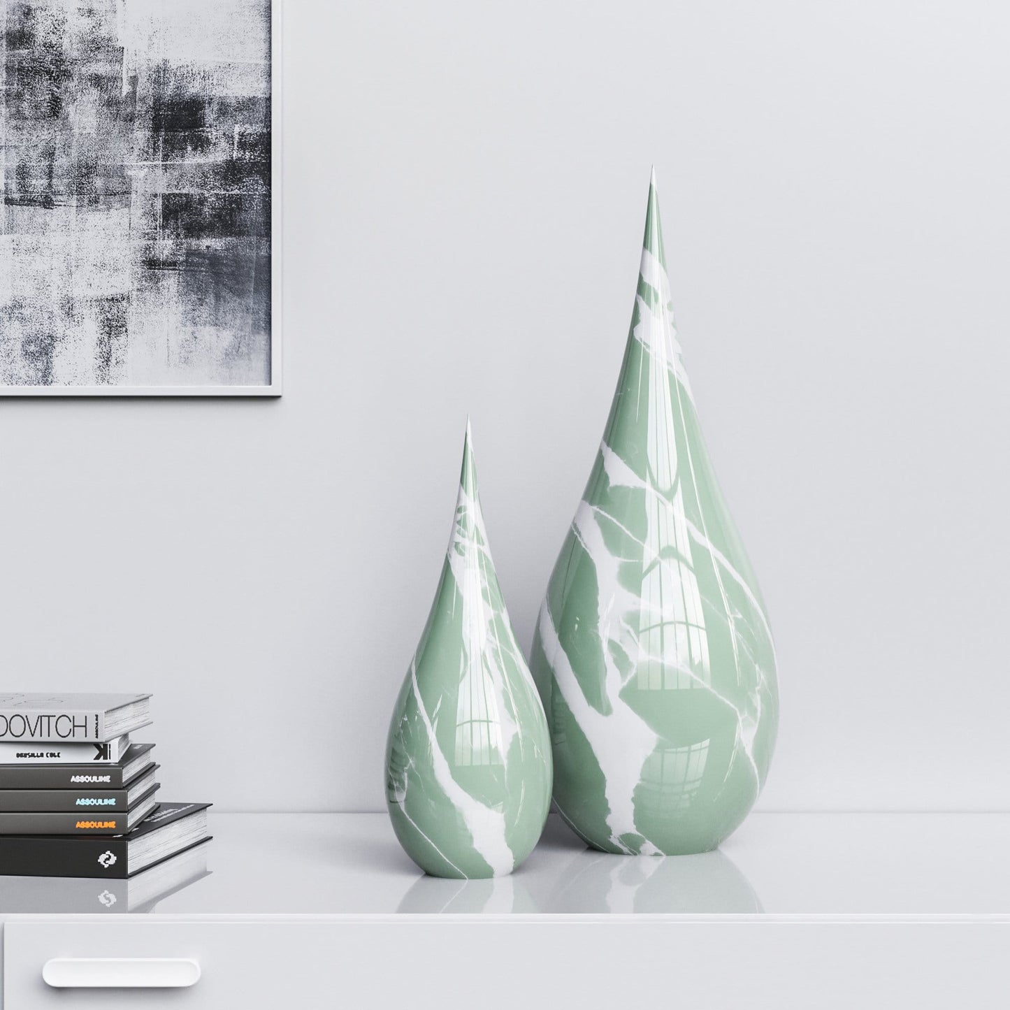 Ceramic Drop Set - Color Marbles - Synchrony Art INC